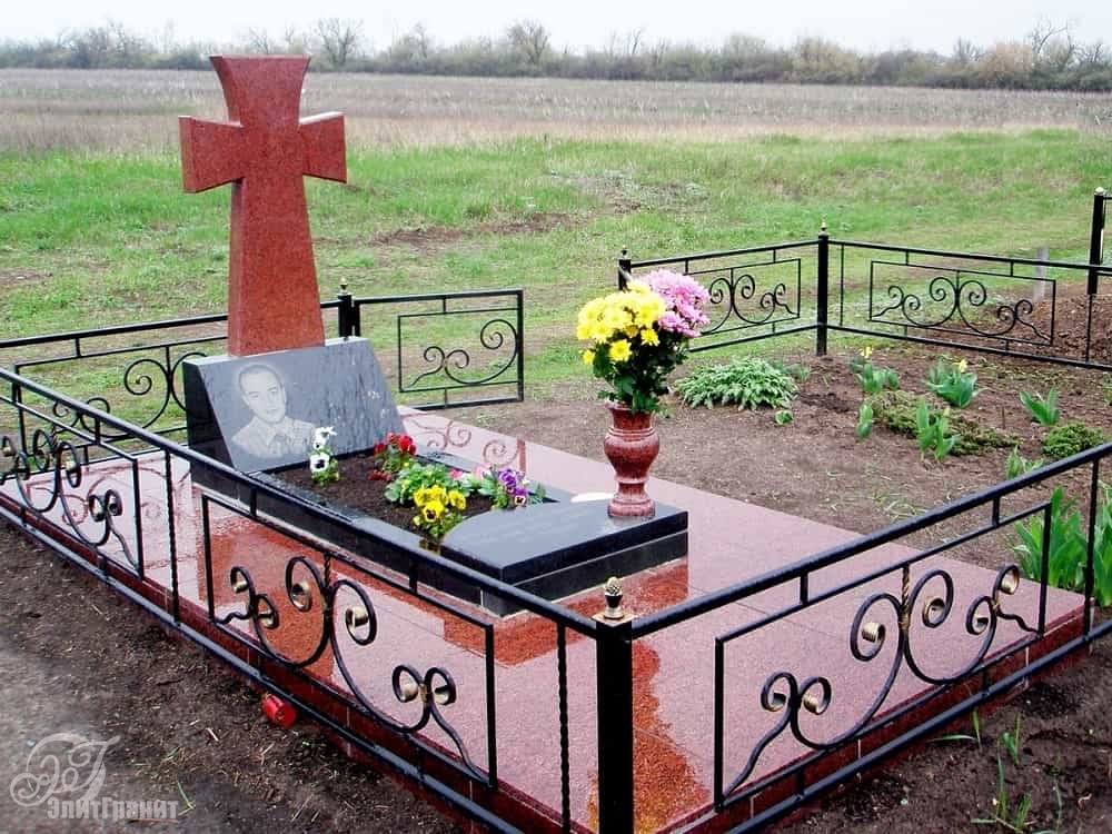 Как подобрать размер ограды на могильный участок?
